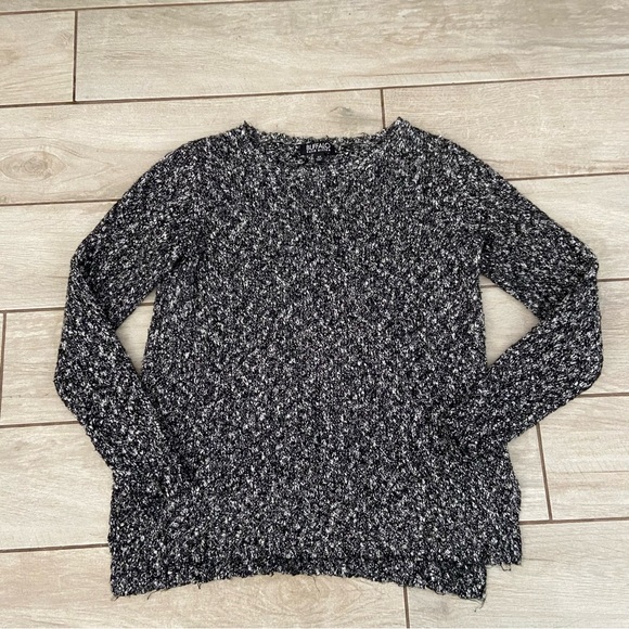 Calvin Klein / Buffalo Womens Black and White Knit Sweaters Small - Picture 4 of 7